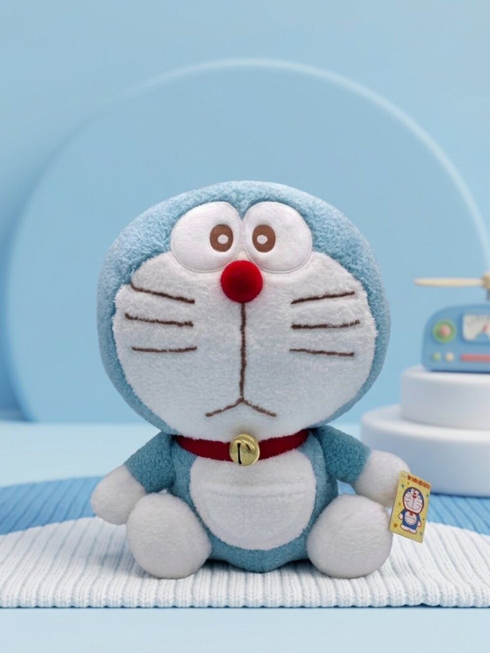 Doraemon Real Bell Pastel Big Plush